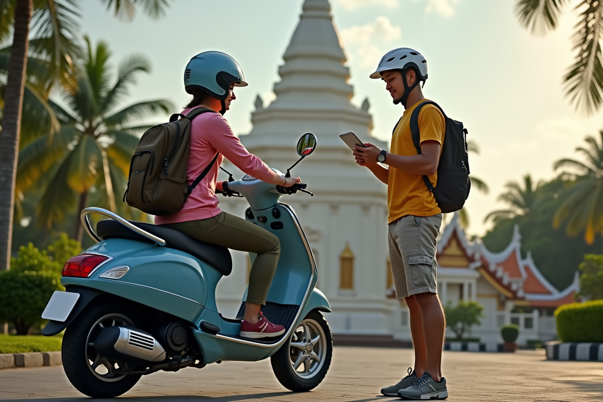 scooter thaïlande